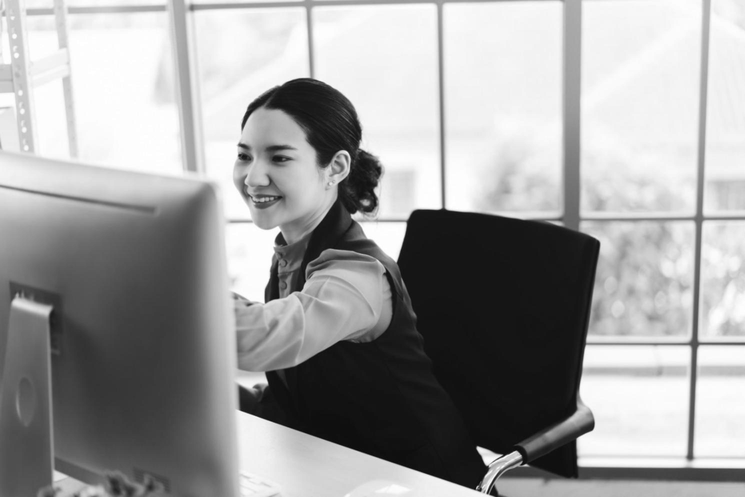 Ambiente profesional de trabajo colaborativo